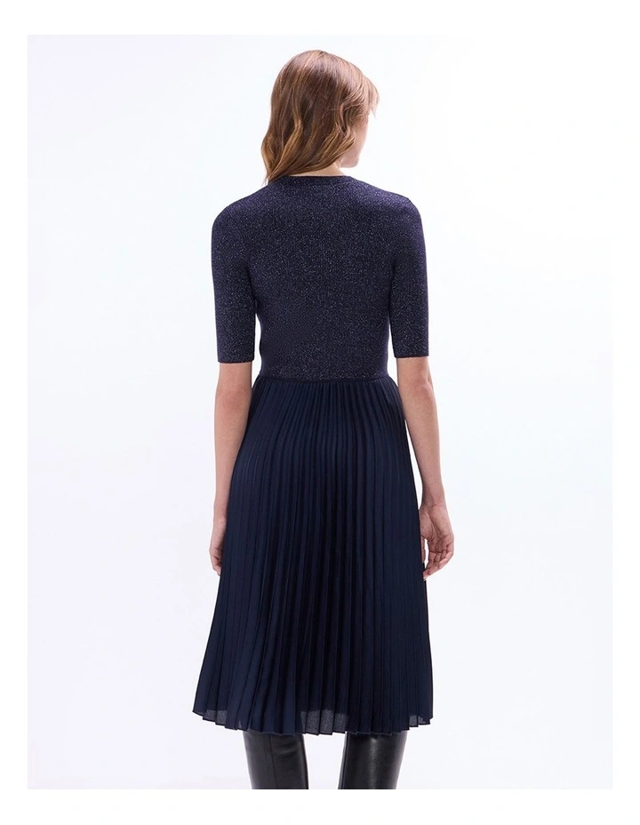 Solstice Midi Dress in Midnight image 4