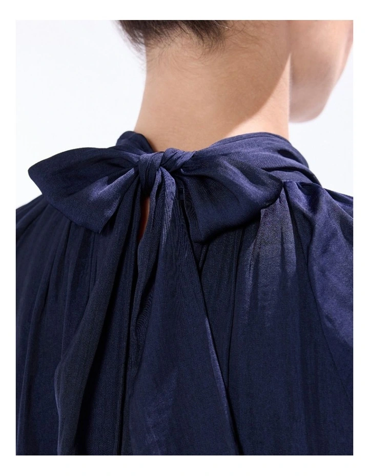 Karu Mini Dress in Moonlit Navy image 3