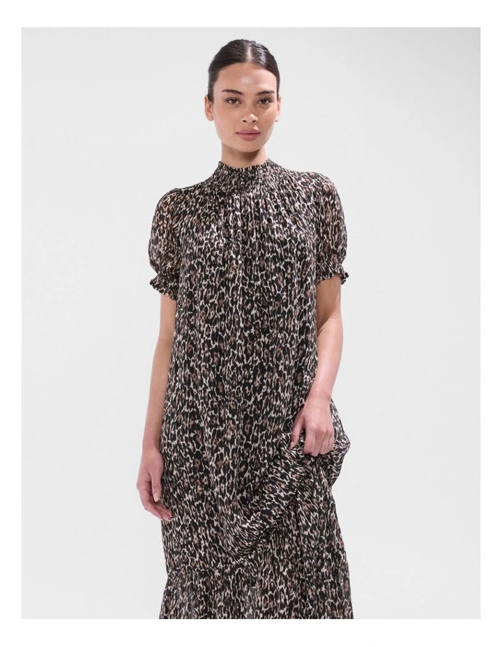 Wild About You Dress in Brown Multi image 2