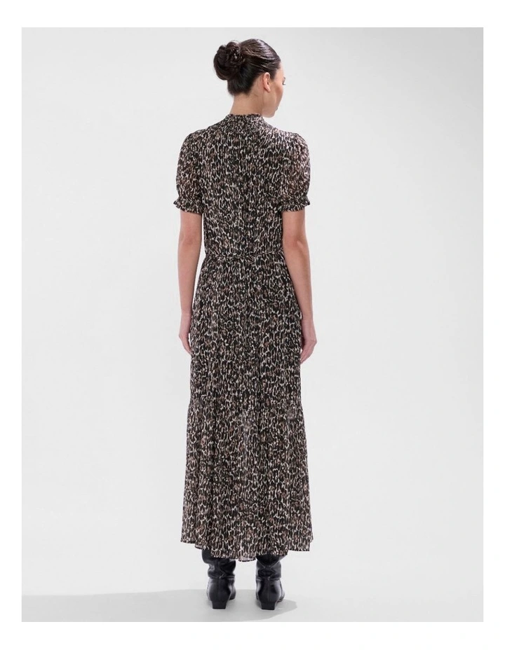 Wild About You Dress in Brown Multi image 3