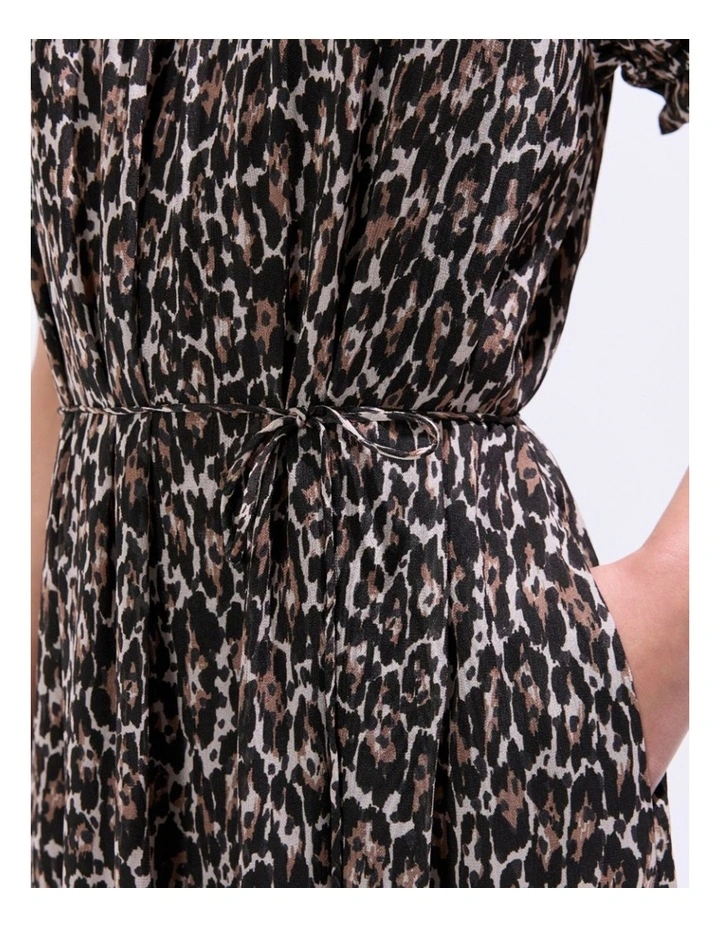 Wild About You Dress in Brown Multi image 3