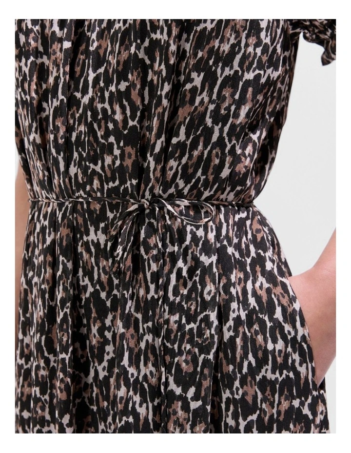 Wild About You Dress in Brown Multi image 4