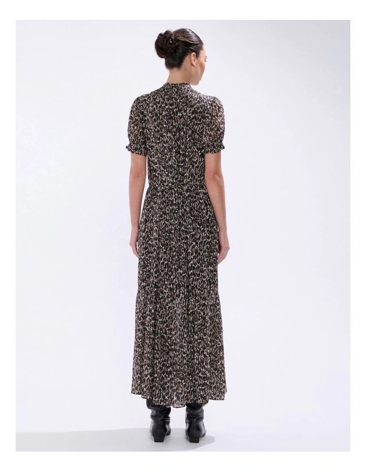 Wild About You Dress in Brown Multi image 5