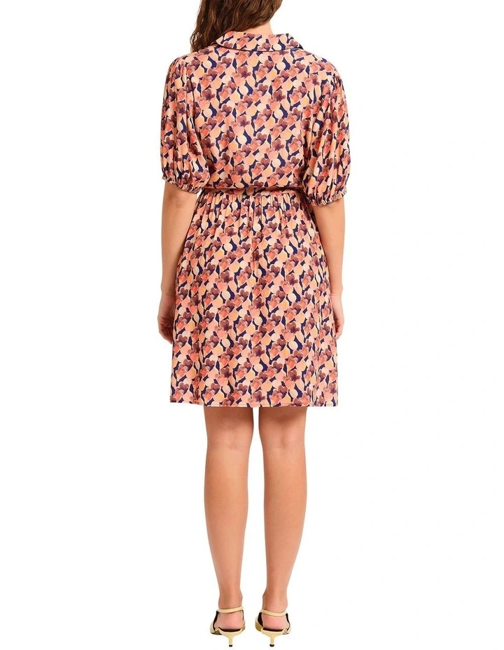 No Paint, No Gain Dress in Pink Multi image 2