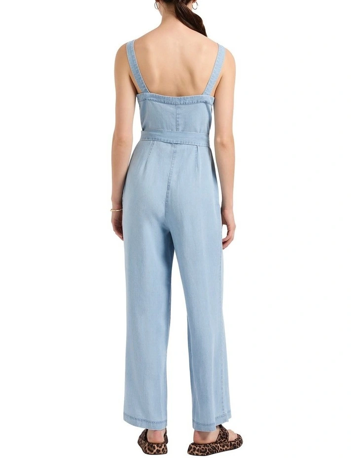 Faerna Jumpsuit in Chambray image 3