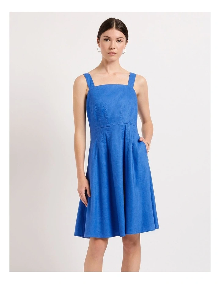 For-Eva Now Linen Dress in Puglia image 4