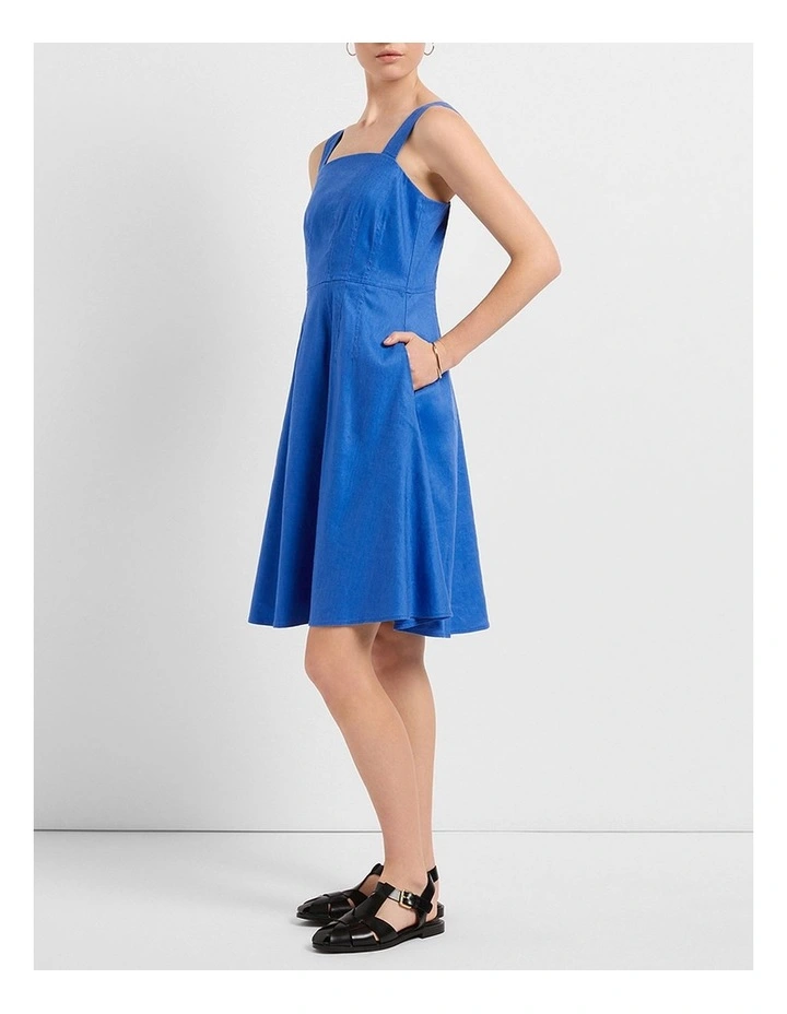 For-Eva Now Linen Dress in Puglia image 4