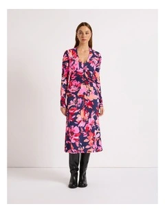 I Pink He Knows Jersey Dress in Pink Multi