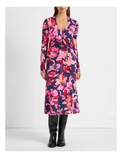 I Pink He Knows Jersey Dress in Pink Multi
