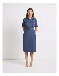 Middleton Midi Dress in Deep Sea
