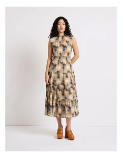 Zazu Midi Dress in Jungle Multi