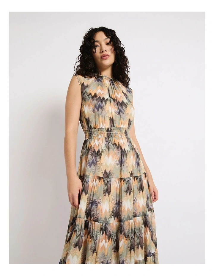 Zazu Midi Dress in Jungle Multi image 4