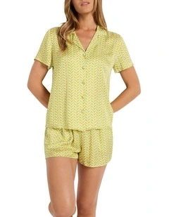 Sandy Pj Set in Green Multi