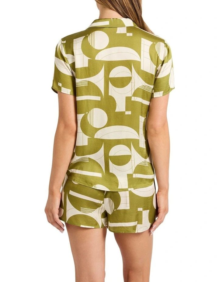 Rizzo Pj Set in Green Multi image 2