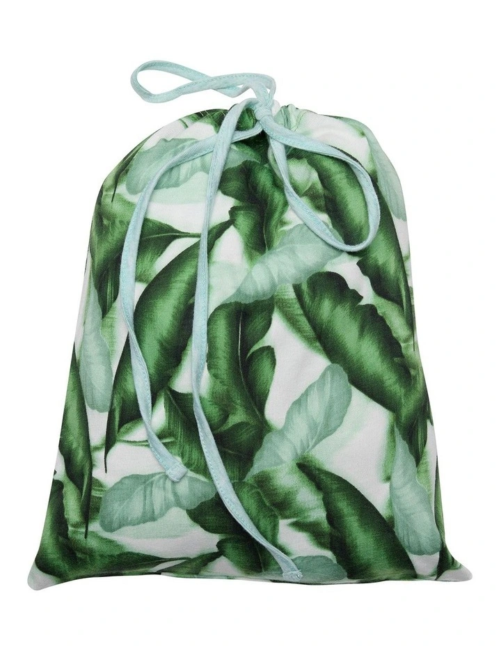 Hot Tropics! Pj Tee Set in Green Multi image 4