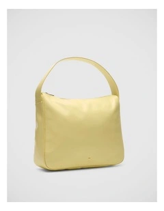 Asha Leather Tote Bag in Butter