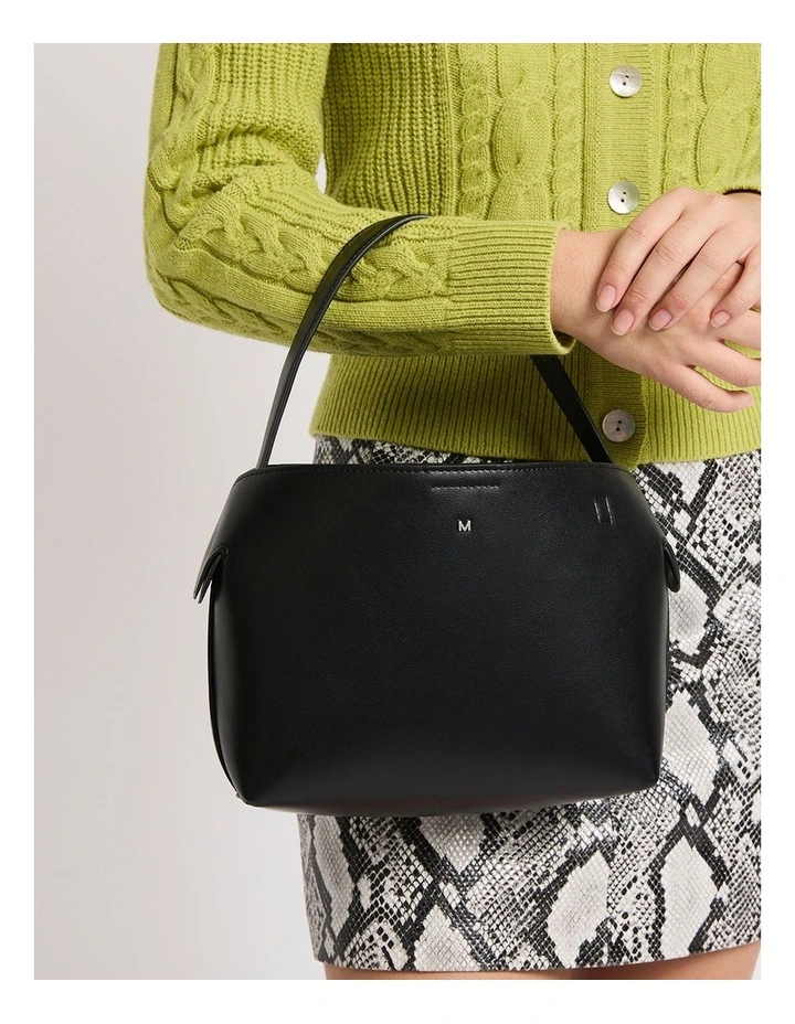 Beatrice Mini Tote Bag in Black image 2