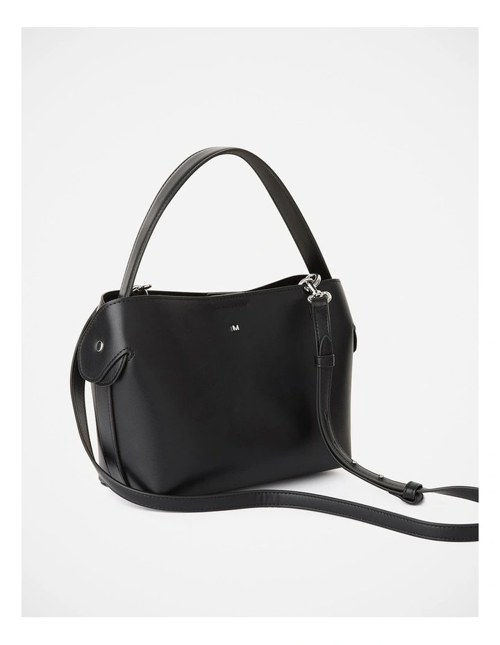 Beatrice Mini Tote Bag in Black image 3