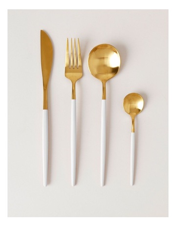 Gold/White colour