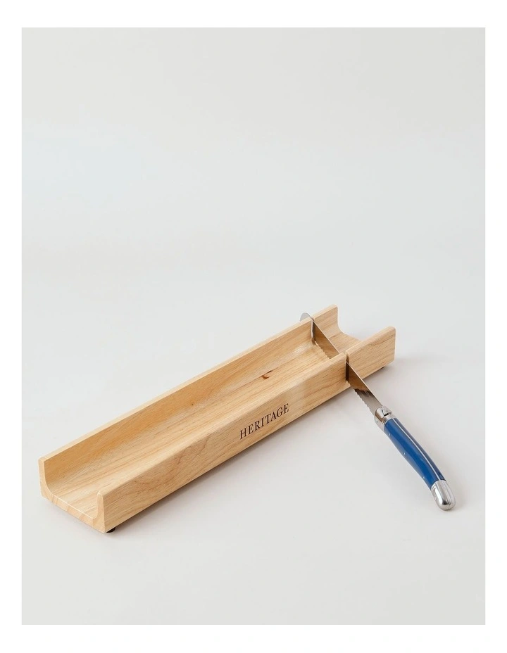 Laguiole Knife with Baguette Board Blue image 2