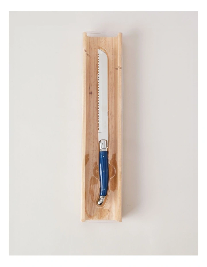 Laguiole Knife with Baguette Board Blue image 4