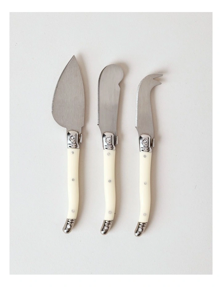 Laguiole Mini Cheese Knife Set of 3 image 1