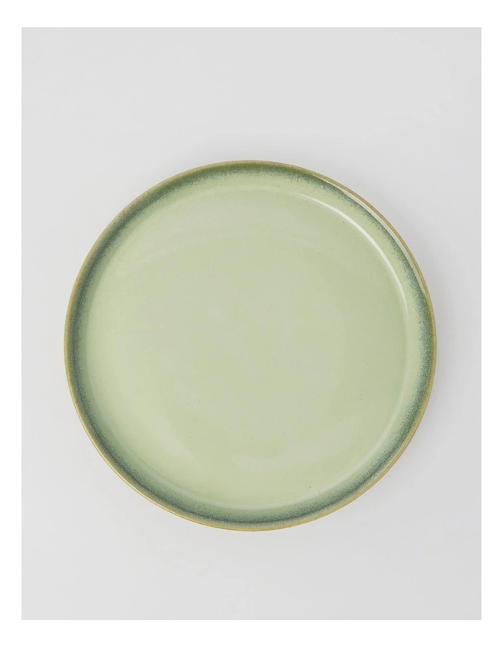 Esperance Celadon Wiped Edge 12pc Dinner Set in Green image 3