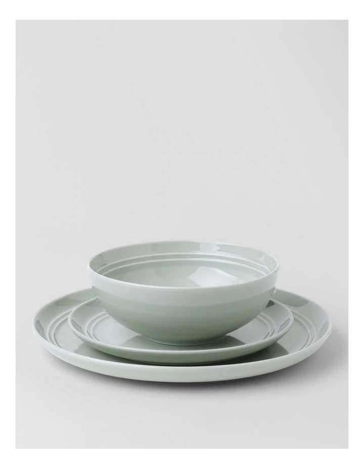 Avenue 12pc Dinner Set in Sage Green image 5