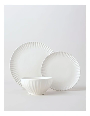 Marni 12pc Dinner Set in White