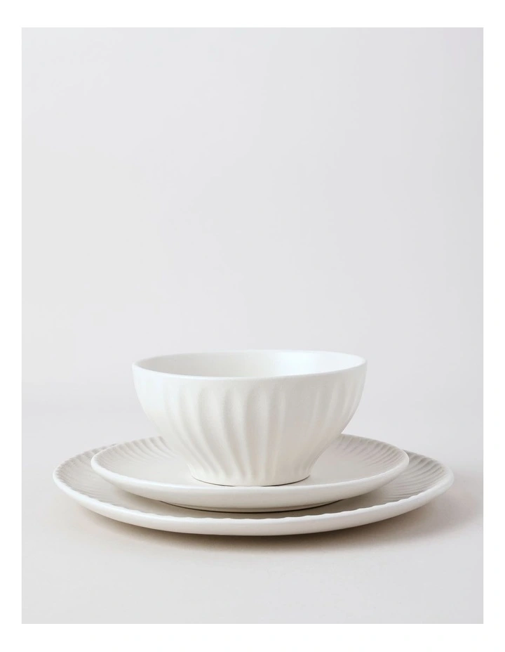 Marni 12pc Dinner Set in White image 2
