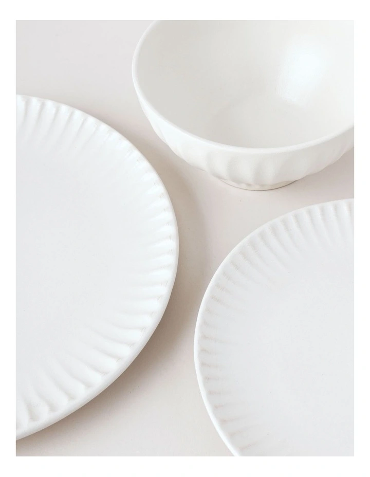 Marni 12pc Dinner Set in White image 6