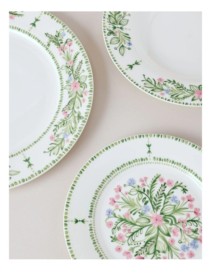 Jardin 12pc Dinner Set in Multi image 2