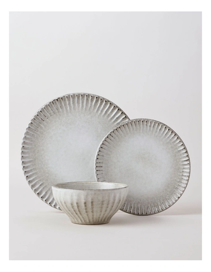 Marni 12pc Dinner Set in Grey image 1