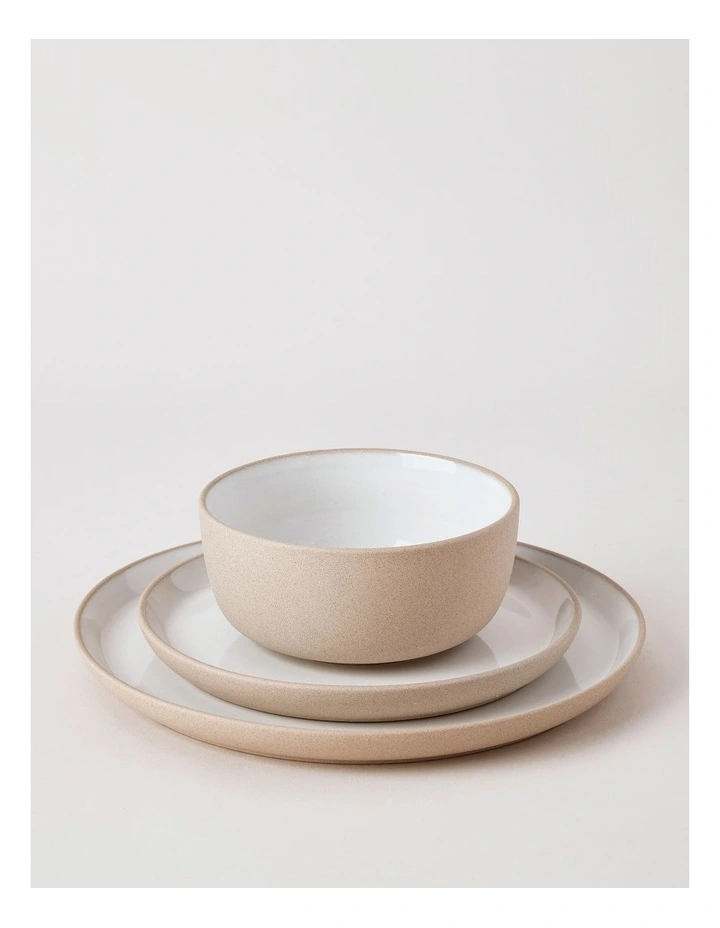 Elements 12pc Dinner Set in White image 2