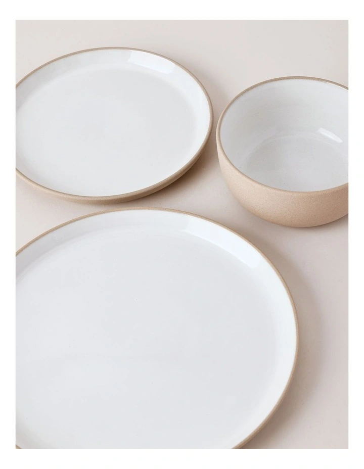 Elements 12pc Dinner Set in White image 4