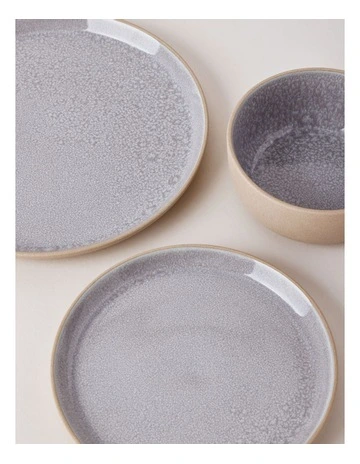 Elements 12pc Dinner Set in Grey
