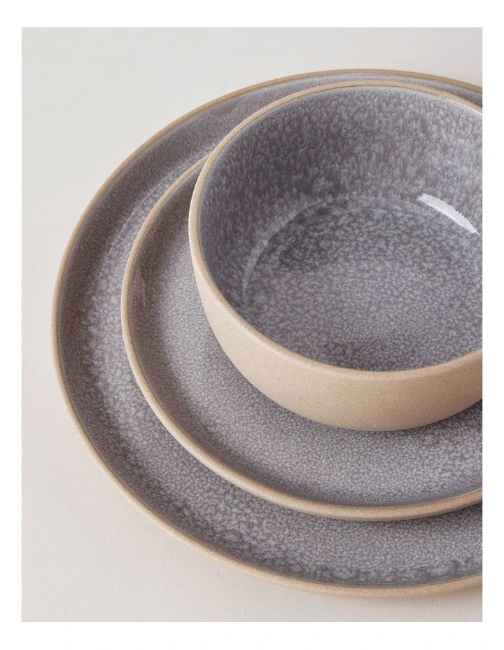 Elements 12pc Dinner Set in Grey image 4