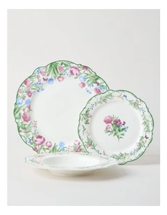 Tulips 12pc Dinner Set in Multi