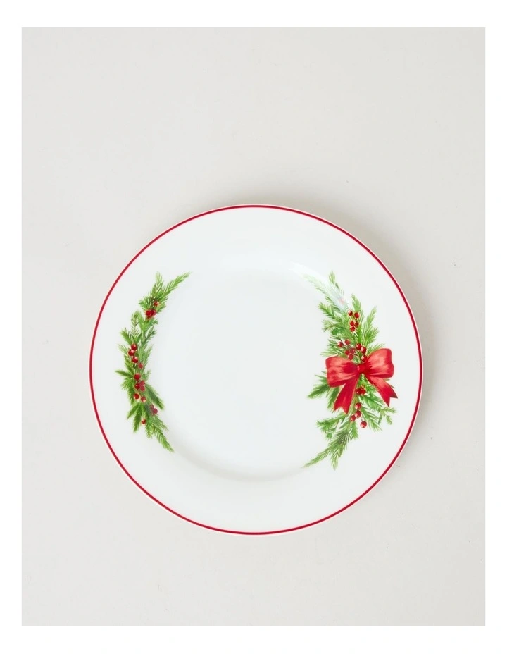Christmas Wreath 12pc Dinner Set image 5
