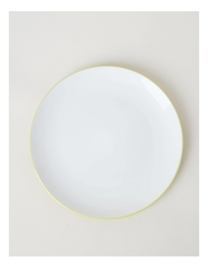 Two Tone 12pc Dinner Set in Yellow image 4