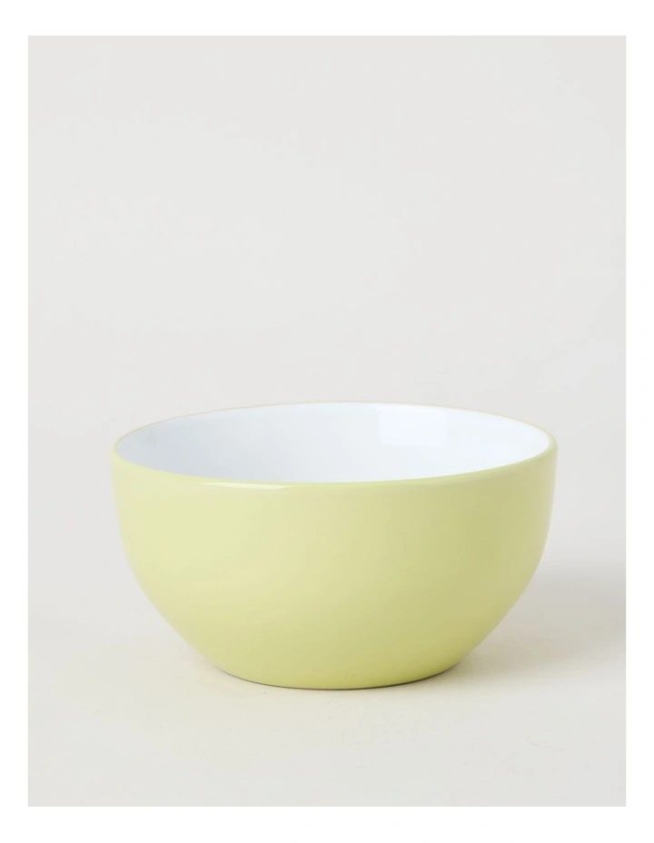 Two Tone 12pc Dinner Set in Yellow image 6