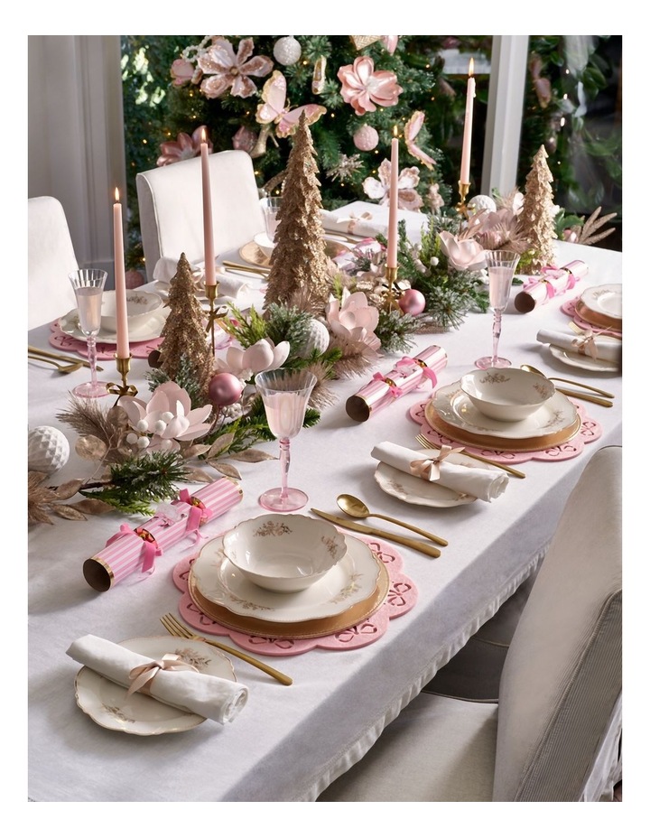 Luxe Gilded 12pc Dinner Set in Gold image 2