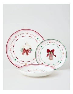 Christmas Mingle 12pc Dinner Set