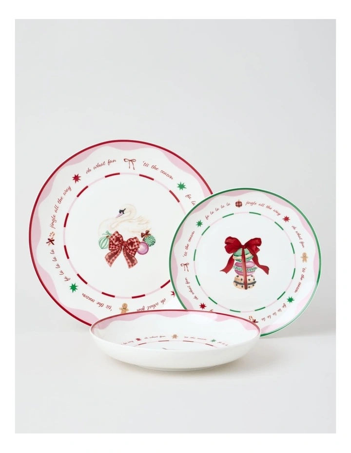Christmas Mingle 12pc Dinner Set image 1