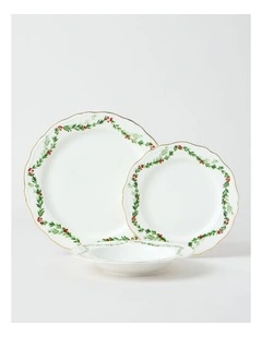 Christmas Holly Berry 12pc Dinner Set