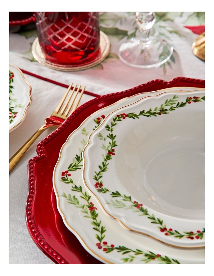 Christmas Holly Berry 12pc Dinner Set image 2