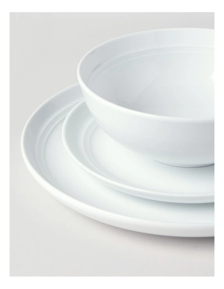 Avenue 12 Piece Dinner Set White image 7