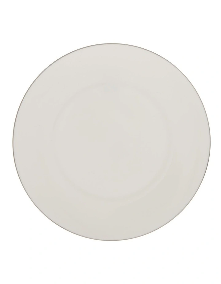 Vue Silver Rimmed 12 Piece Dinner Set Myer