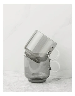 Meeru Mug Set of 2 Grey