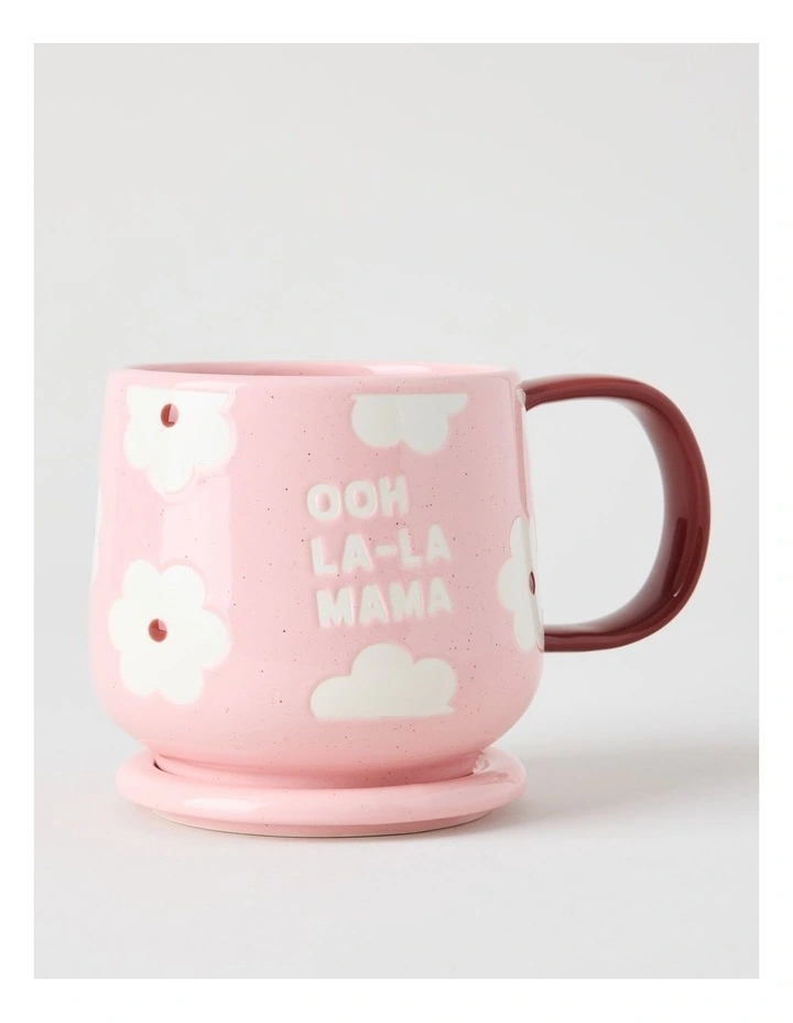 Ooh LaLa Mama Mug & Coaster image 4